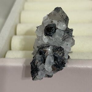 calcite with pyrite statement ring